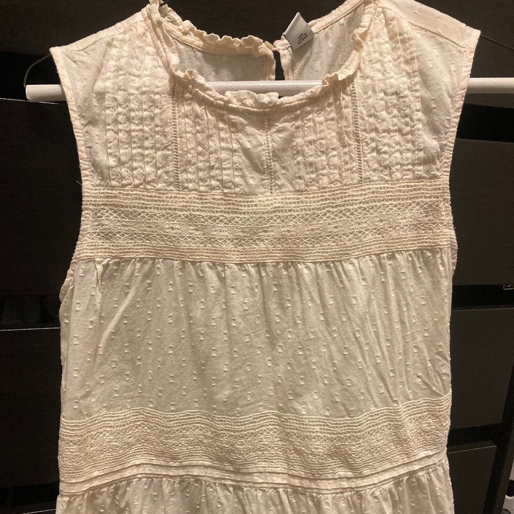 Old navy cream blouse